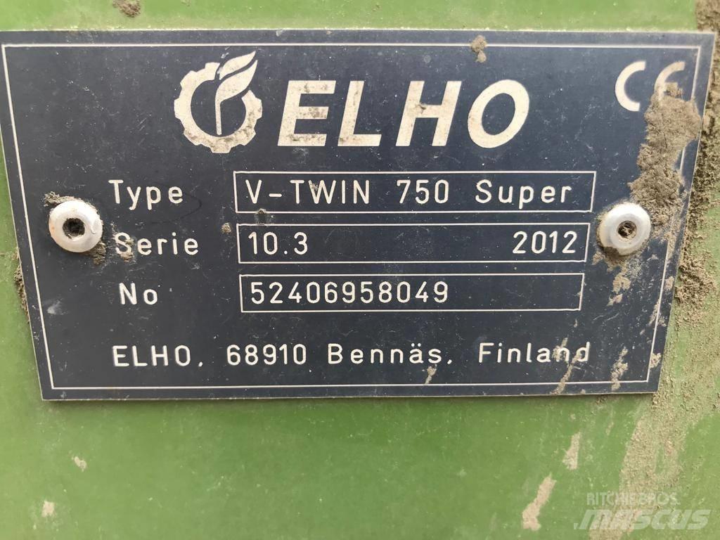 Elho V-Twin 750 S 料堆整形机