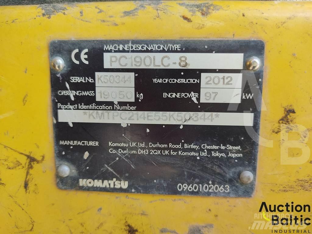 Komatsu PC190LC-8 履带挖掘机