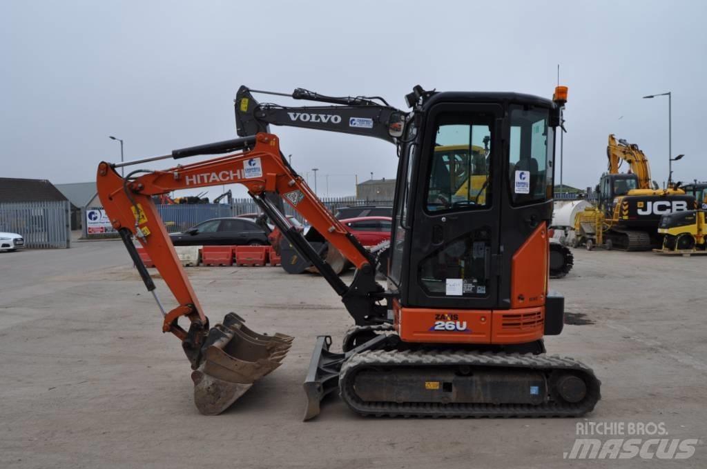 Hitachi ZX 26 U-6 小型挖掘机