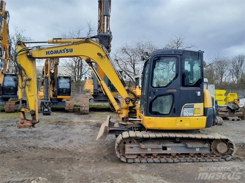Komatsu PC80 小型挖掘机