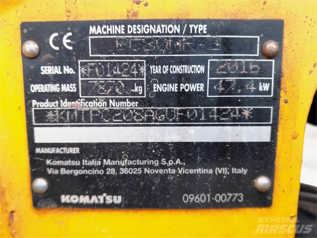 Komatsu PC80 小型挖掘机