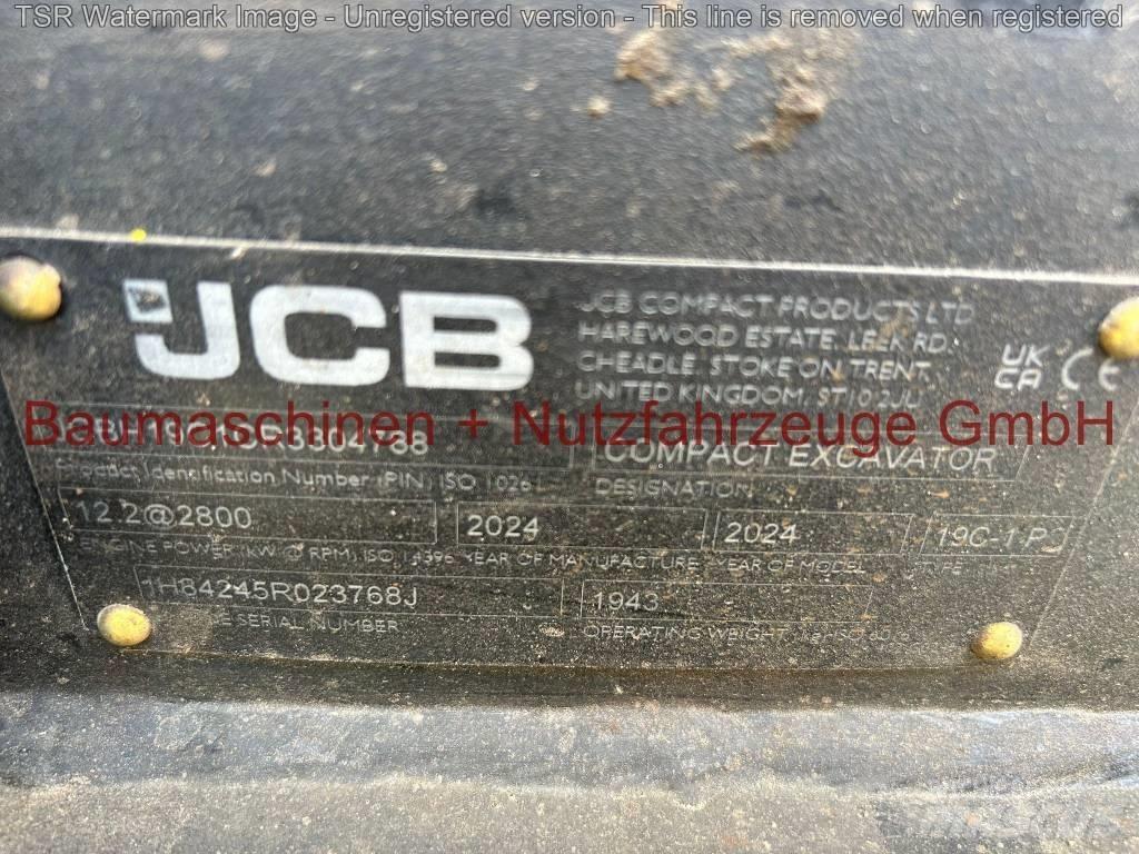 JCB 19C -Demo- 小型挖掘机