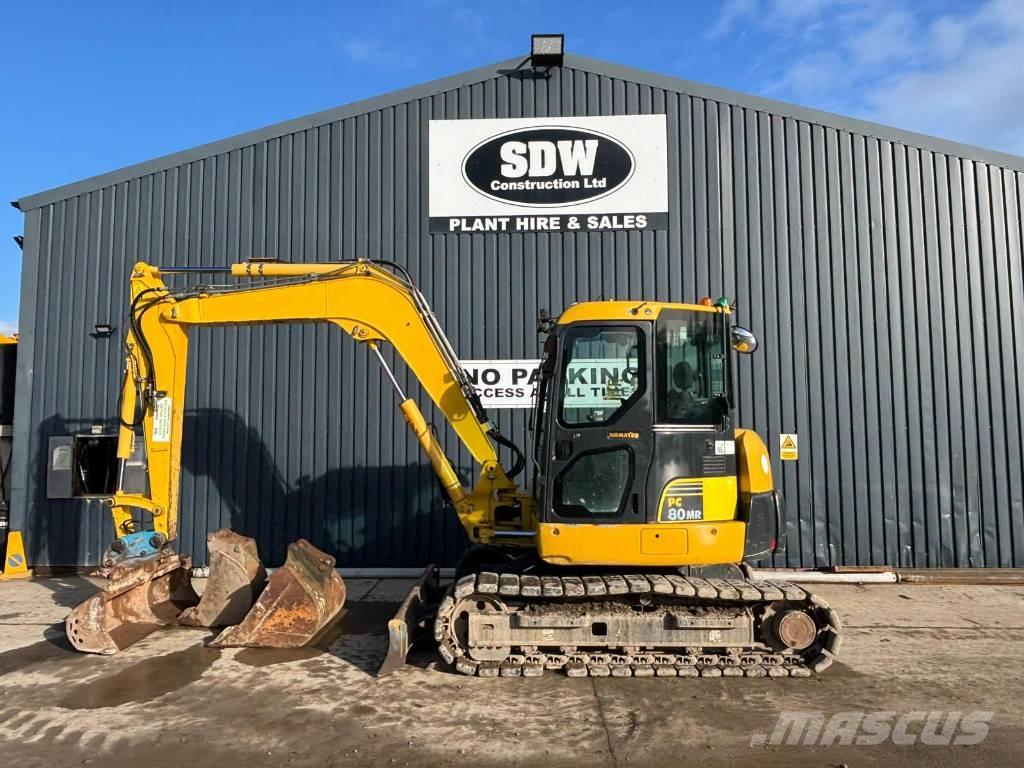 Komatsu PC 80 MR-3 中型挖掘机