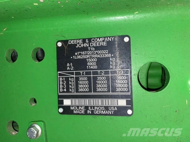 John Deere 6R 250 拖拉机/农用车