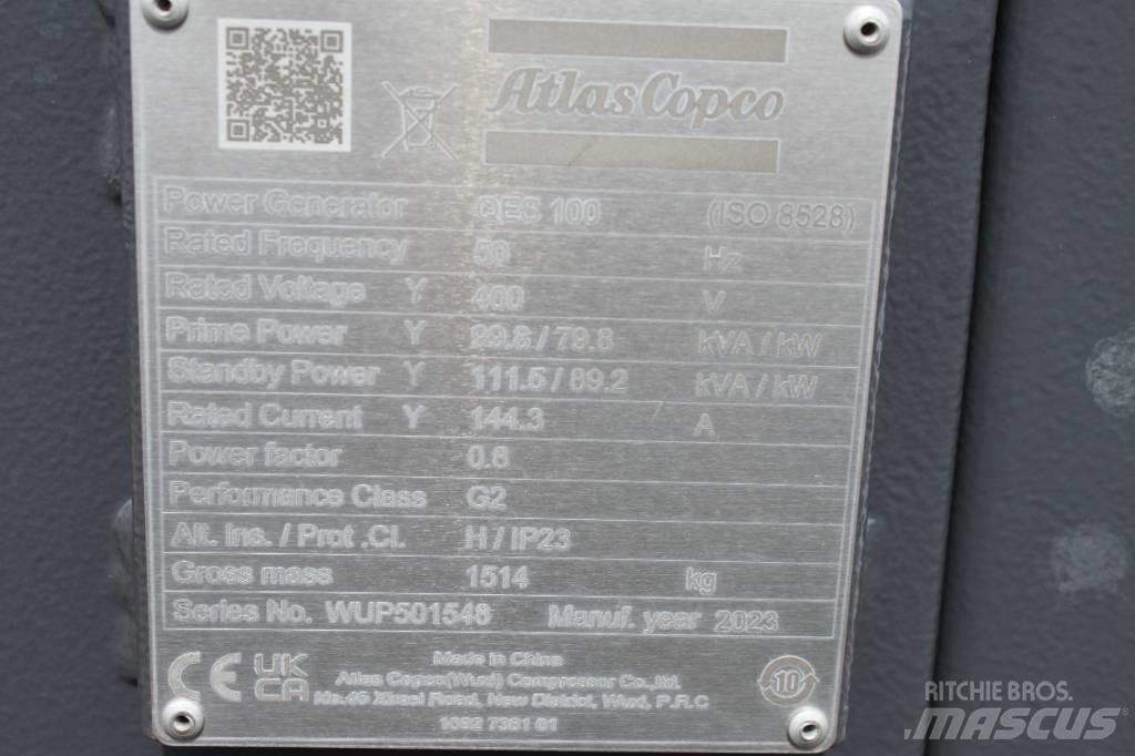 Atlas Copco QES 100 柴油发电机