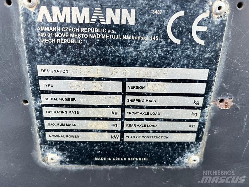 Ammann ASC 30 单轮压路机