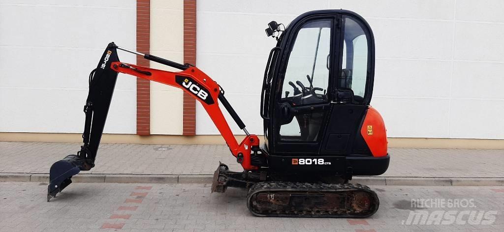 JCB 8018 CTS 小型挖掘机