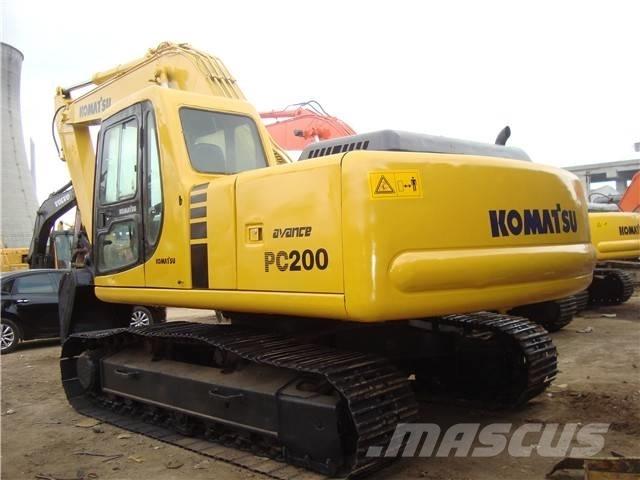 Komatsu PC 200 履带挖掘机