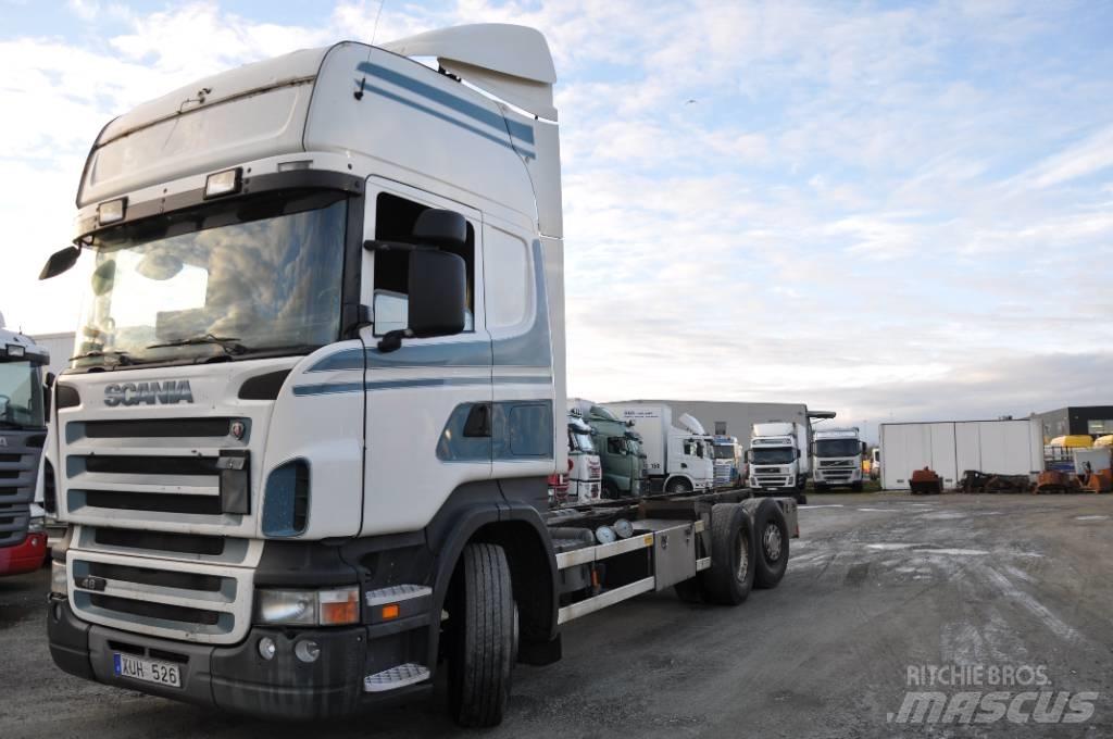 Scania R480 LB6X2*4 平板车