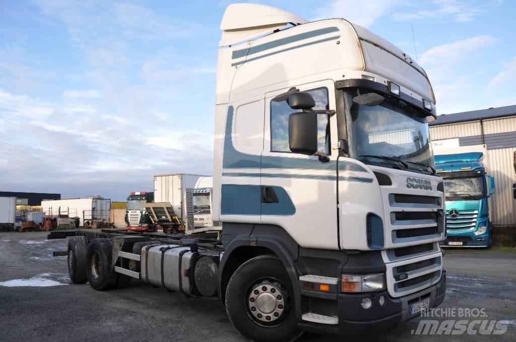 Scania R480 LB6X2*4 平板车