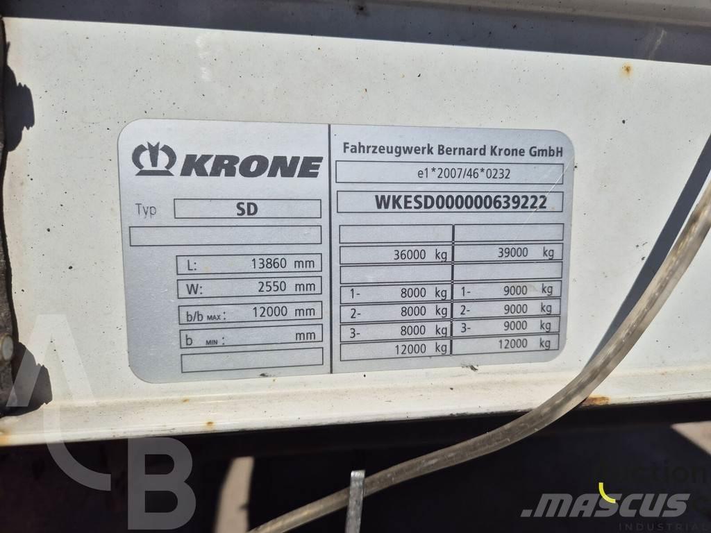 Krone SD 侧帘半挂车