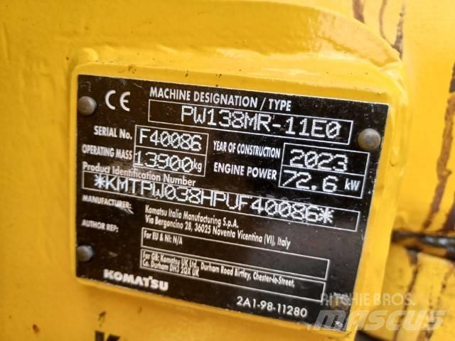 Komatsu PW138MR-11E0 轮式挖掘机