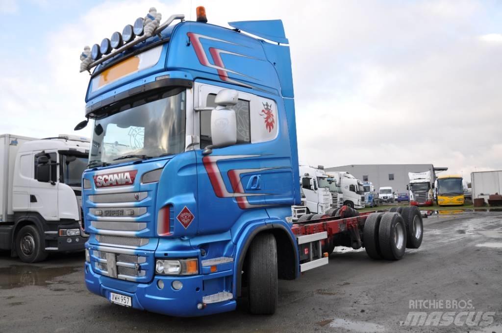 Scania R730 LB6X2MNB 平板车
