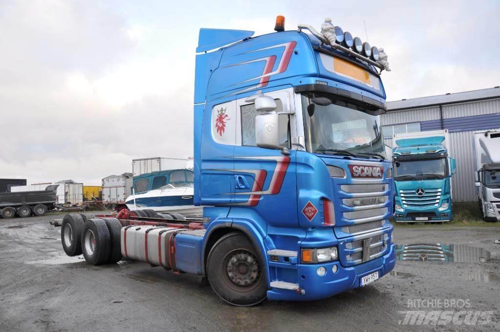 Scania R730 LB6X2MNB 平板车