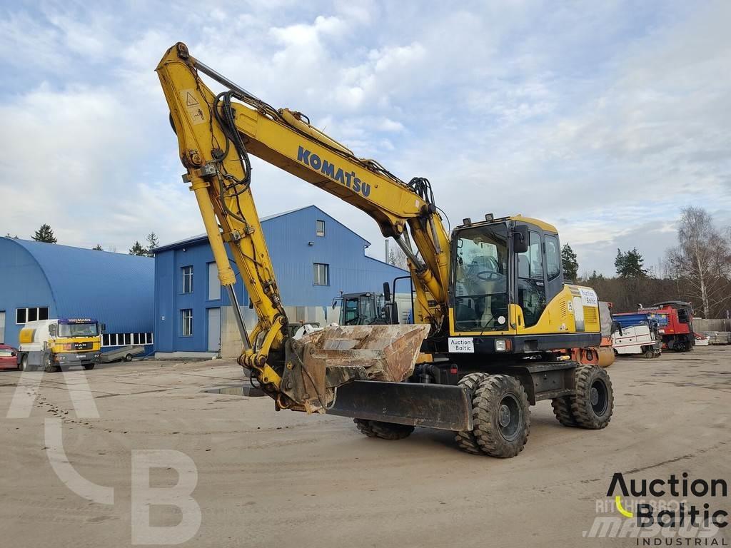 Komatsu PW160-7 轮式挖掘机