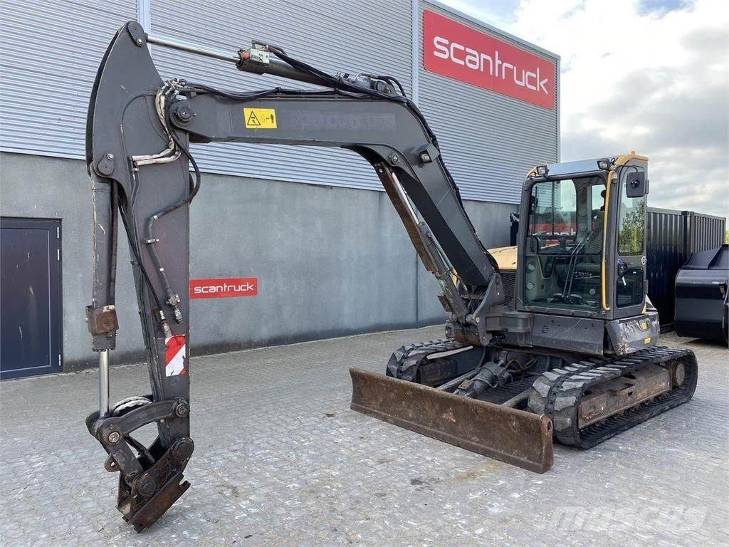 Volvo ECR88 轮式挖掘机