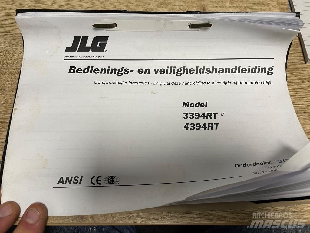 JLG 3394 RT 剪叉式升降机