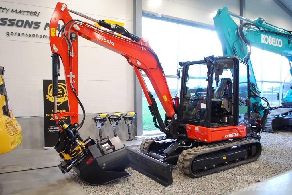 Kubota KX 060-5 中型挖掘机