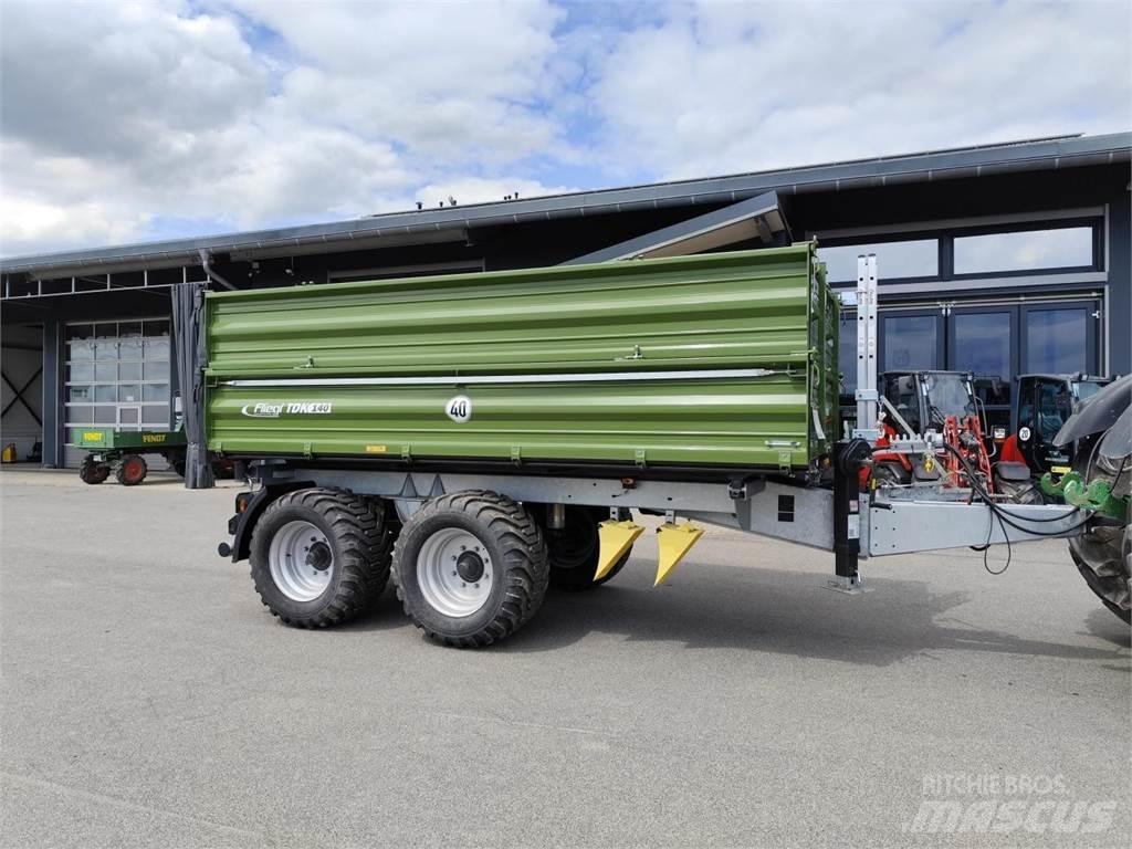 Fliegl TDK 140 FOX 箱式拖车