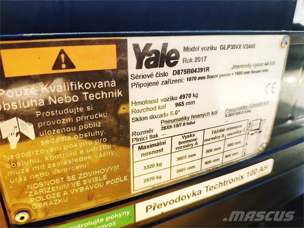 Yale GLP35VX 天然气叉车