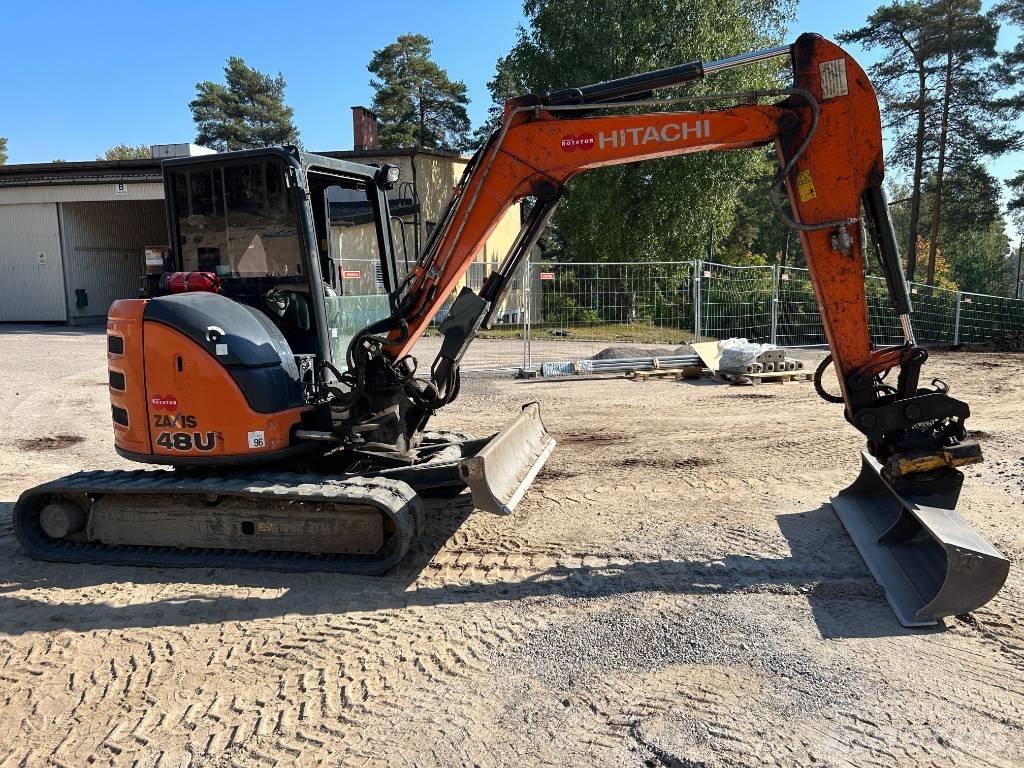 Hitachi ZX 48 U-5 A 小型挖掘机
