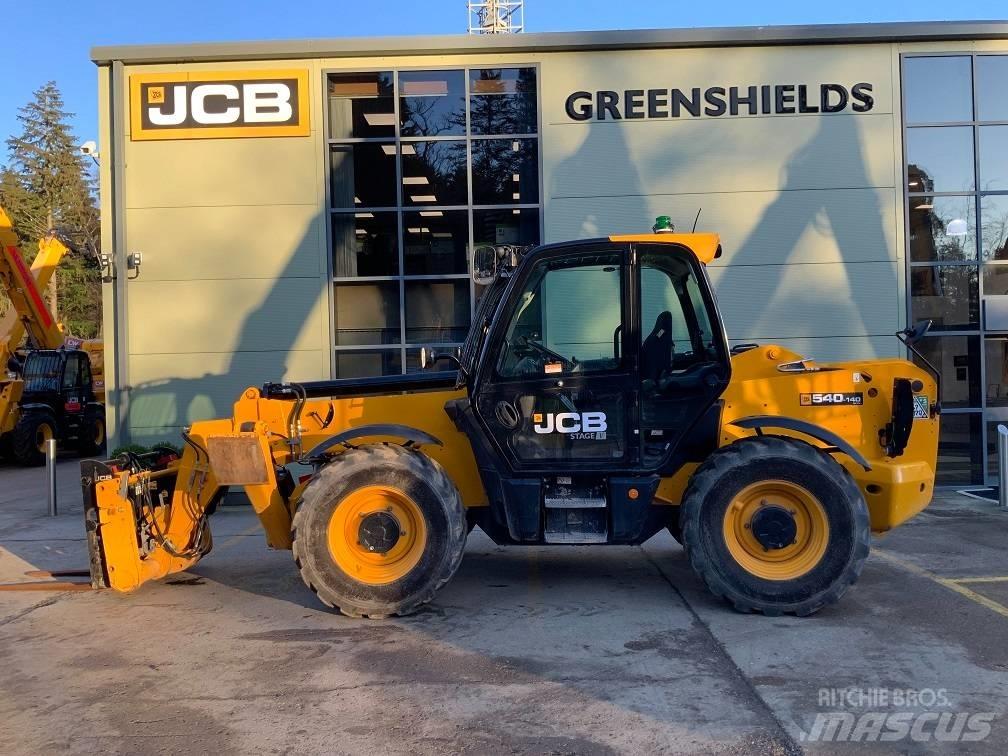 JCB 540V140 伸缩臂叉装车|叉装车