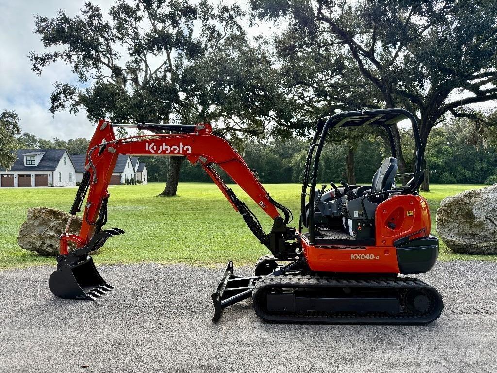Kubota KX 040-4 小型挖掘机