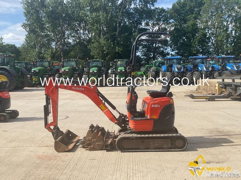 Kubota U 10-3 小型挖掘机
