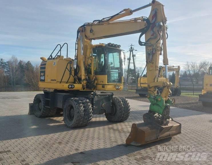 Komatsu PW 148-10 轮式挖掘机