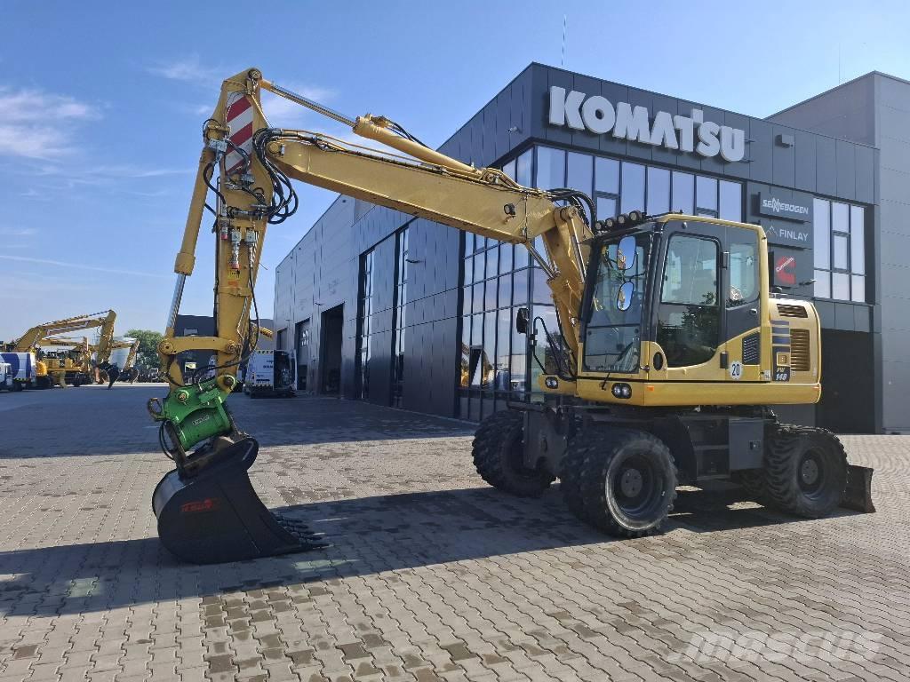 Komatsu PW 148-10 轮式挖掘机