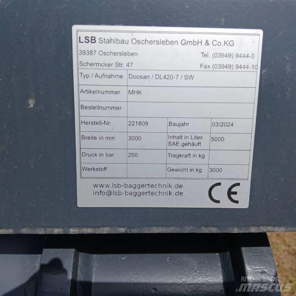 LSB Hochkippschaufel 挖斗
