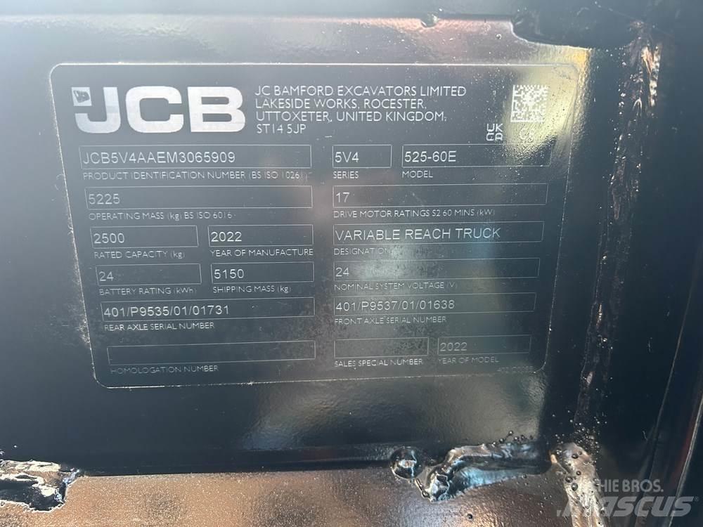 JCB 525-60 E-TECH 伸缩臂叉装车|叉装车