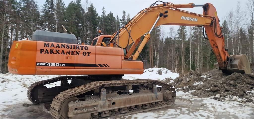 Doosan DX 480 LC 履带挖掘机