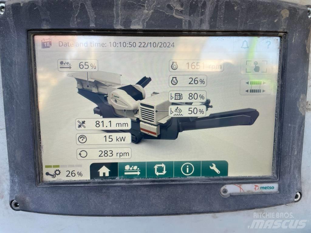 Metso LT106 移动式破碎机