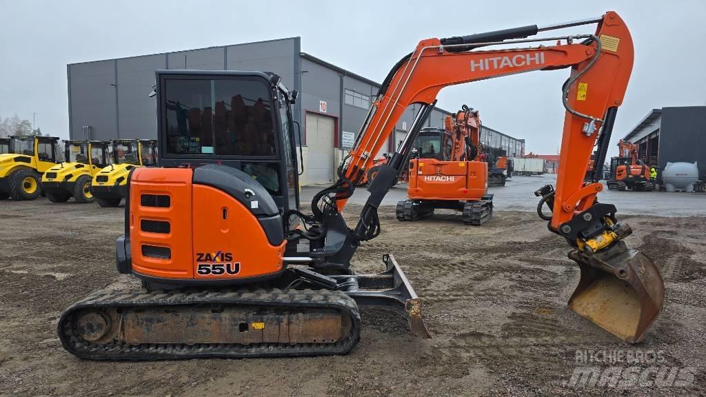 Hitachi ZX55-5A CLR 小型挖掘机