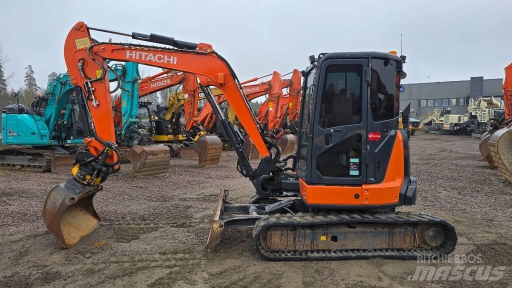 Hitachi ZX55-5A CLR 小型挖掘机