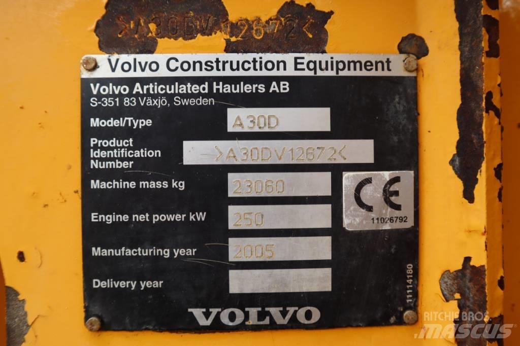 Volvo A30D 铰接式自卸车