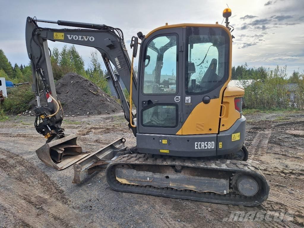 Volvo ECR 58 D 小型挖掘机