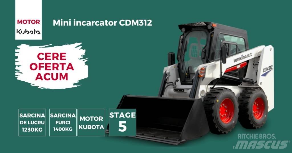 Lonking CDM312 滑移装载机