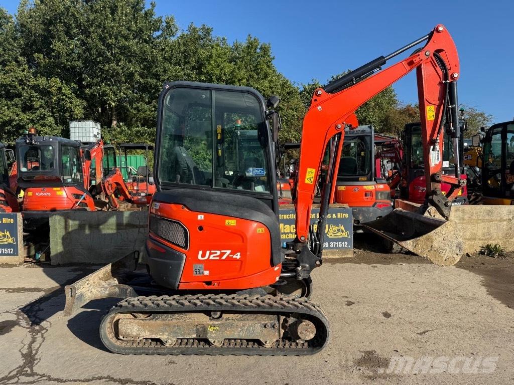 Kubota U 27-4 小型挖掘机