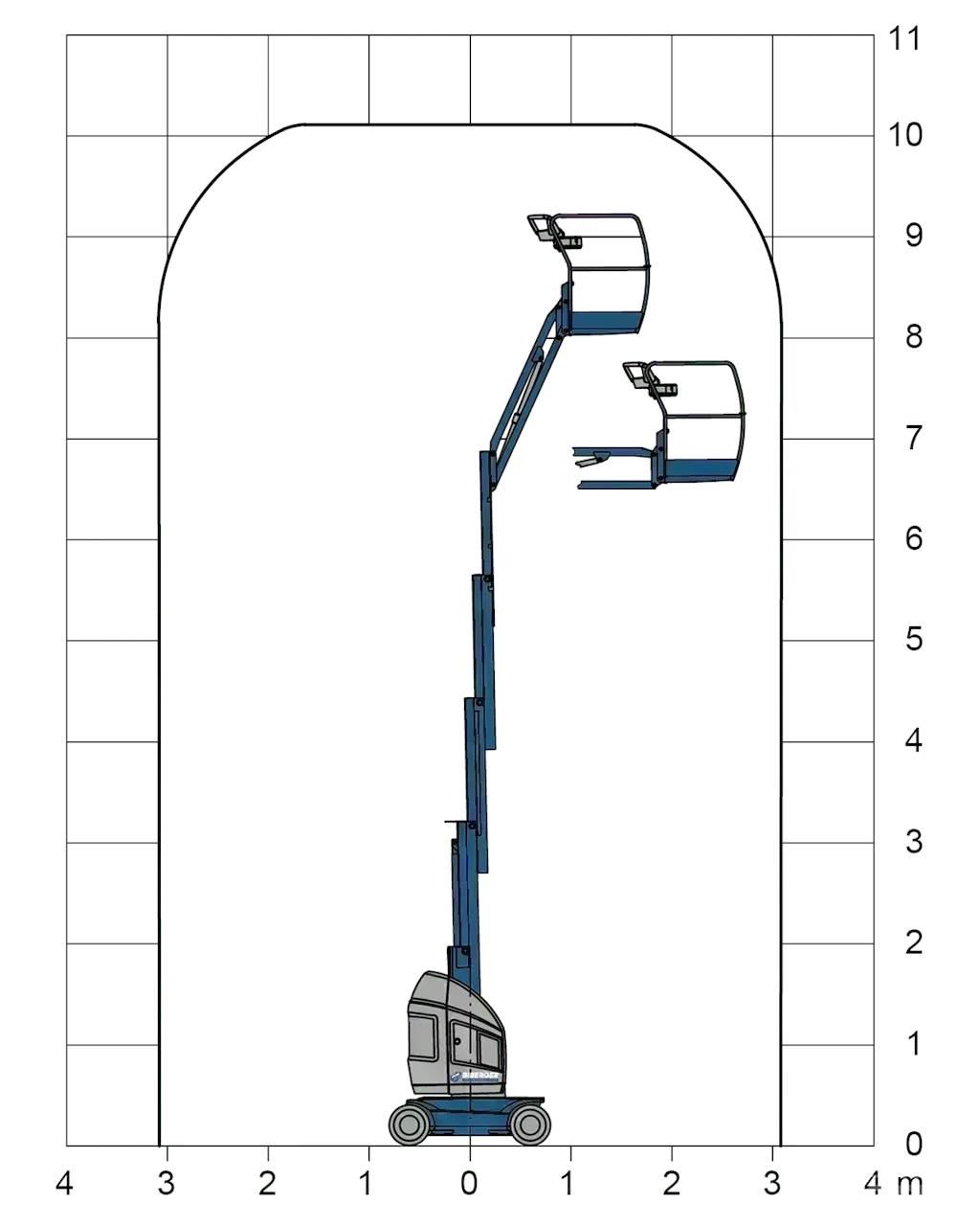 JLG Toucan 10E-L 曲臂高空工作平台