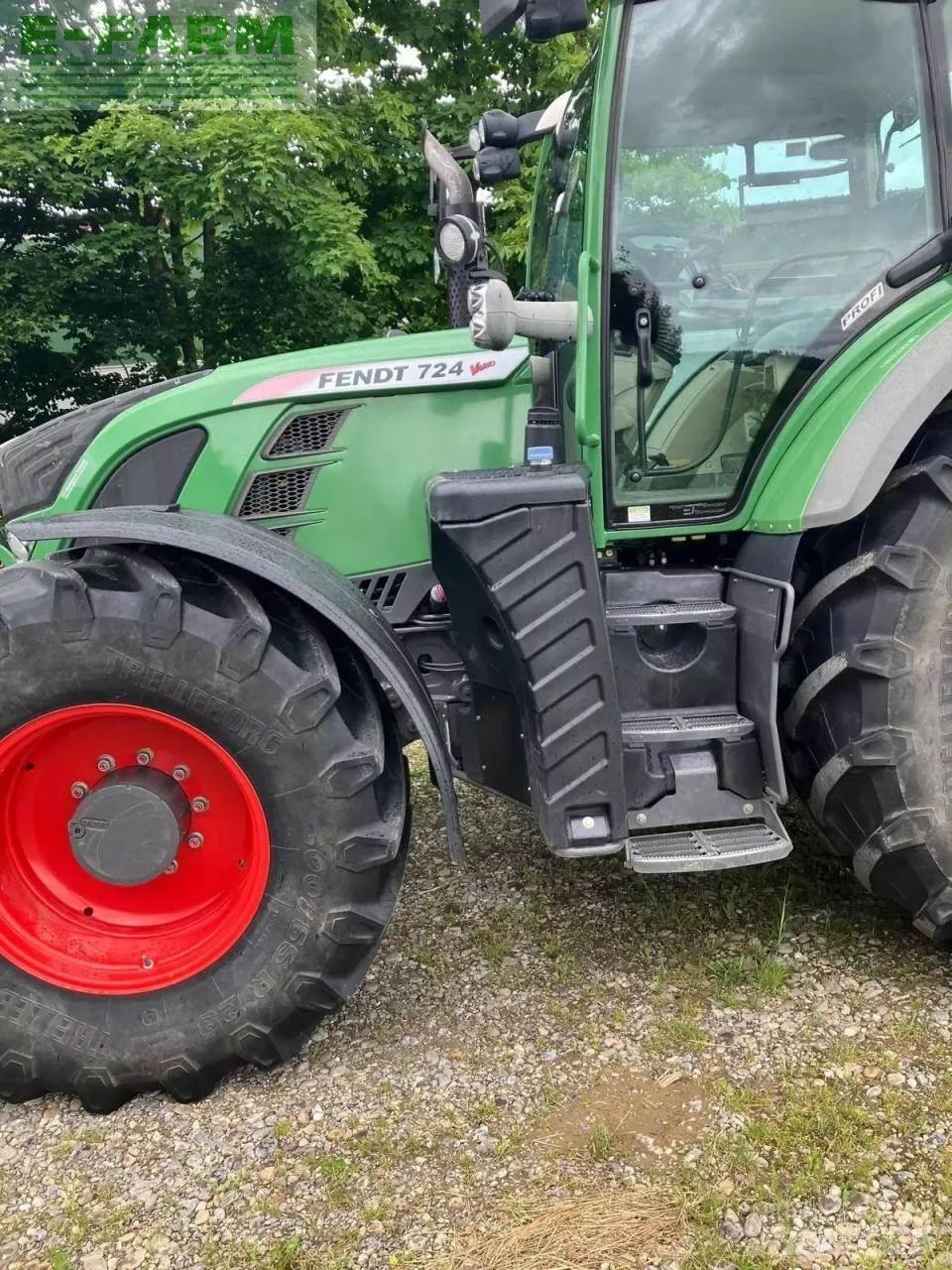 Fendt 724 vario 拖拉机/农用车