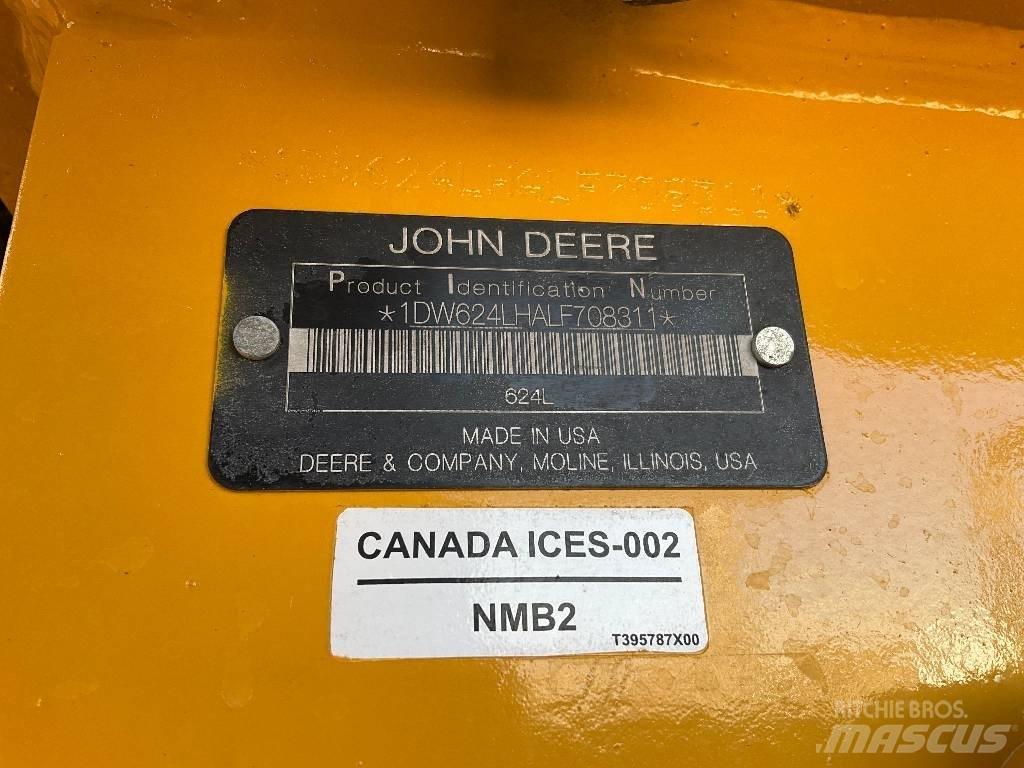 John Deere 624L 轮式装载机