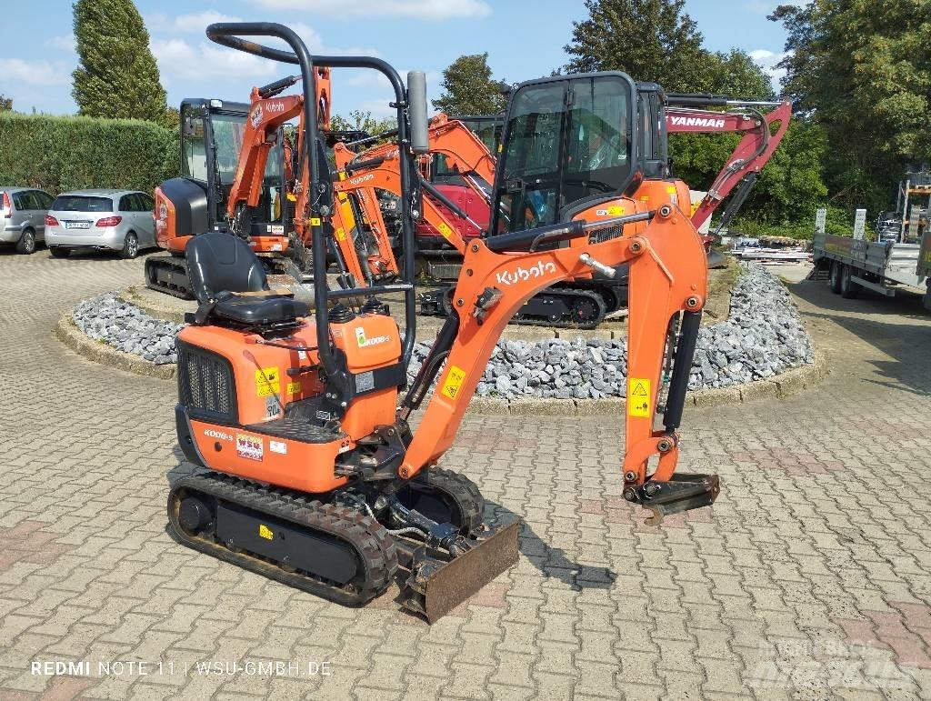 Kubota K008-5 小型挖掘机