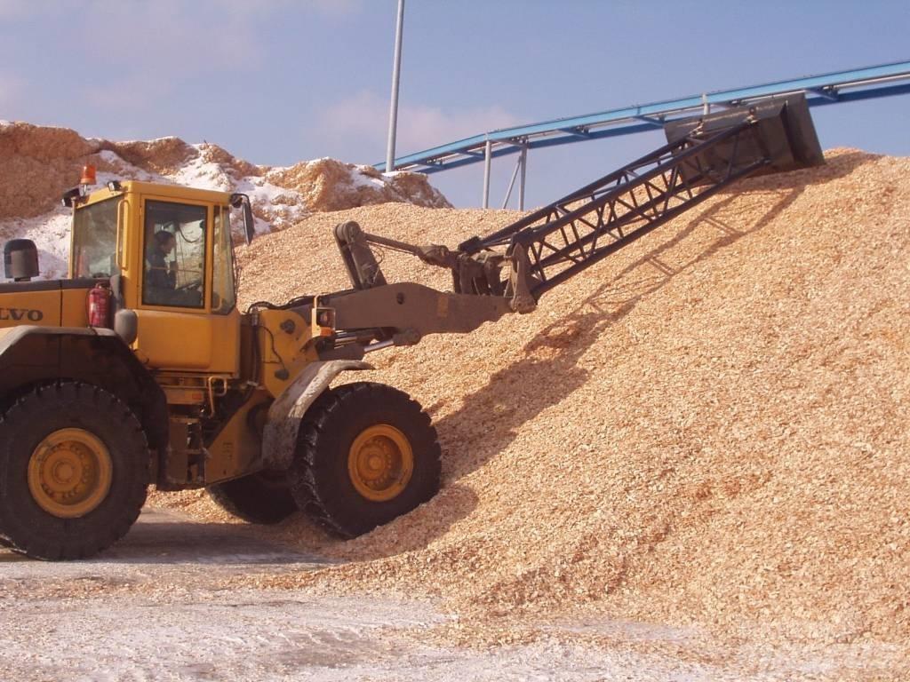 Long arm plough 6 m 挖斗
