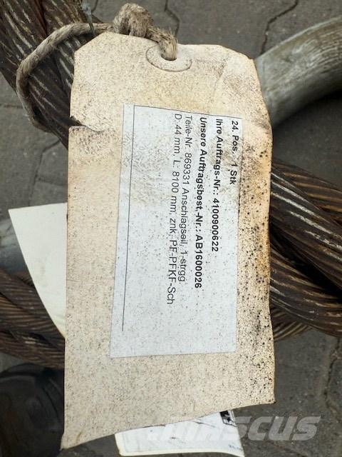 Bauer 2x lina 钻孔机械设备配件