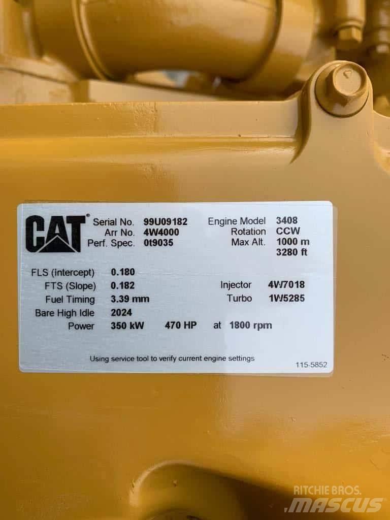 CAT 3408 DITA 船用引擎机组
