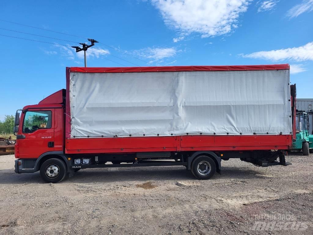 MAN 12.250 TGL 篷布货车