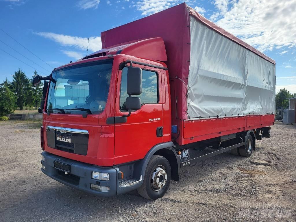 MAN 12.250 TGL 篷布货车