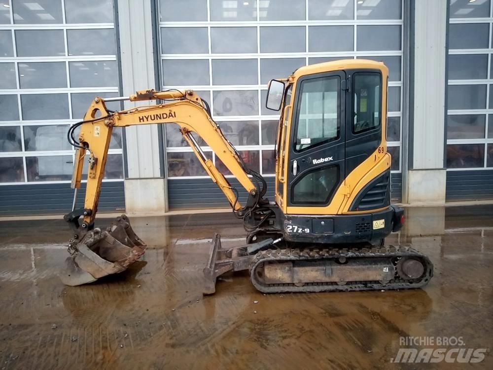 Hyundai Robex 27Z-9 小型挖掘机